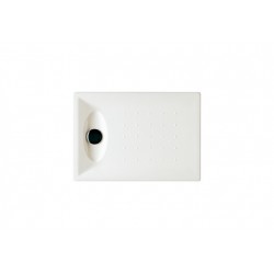 Plato de ducha acrílico modelo OPENING de 100 x 70 blanco . Roca