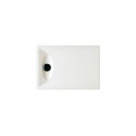 Plato de ducha acrílico modelo OPENING de 100 x 80 blanco . Roca