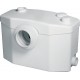 Triturador SANIPRO adaptable al WC de salida horizontal . Sanitrit